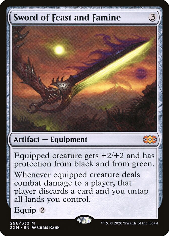 Sword of Feast and Famine card image