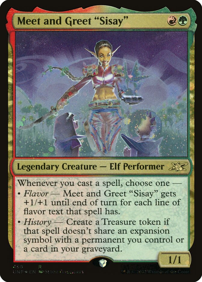 Meet and Greet "Sisay" card image