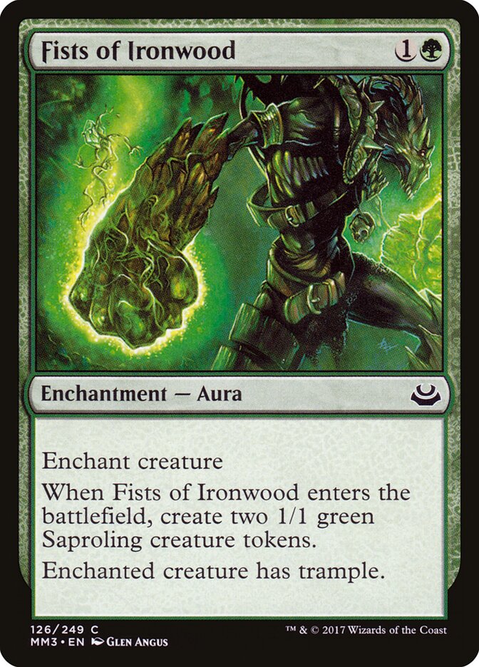 Fists of Ironwood card image