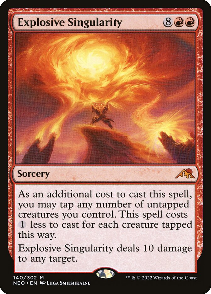 Explosive Singularity card image