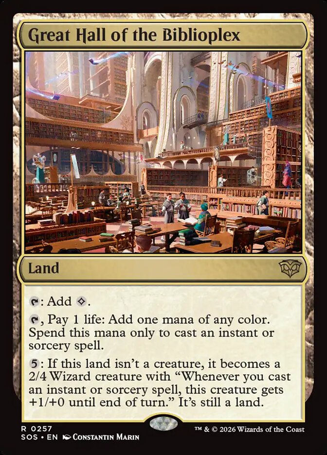 Great Hall of the Biblioplex card image
