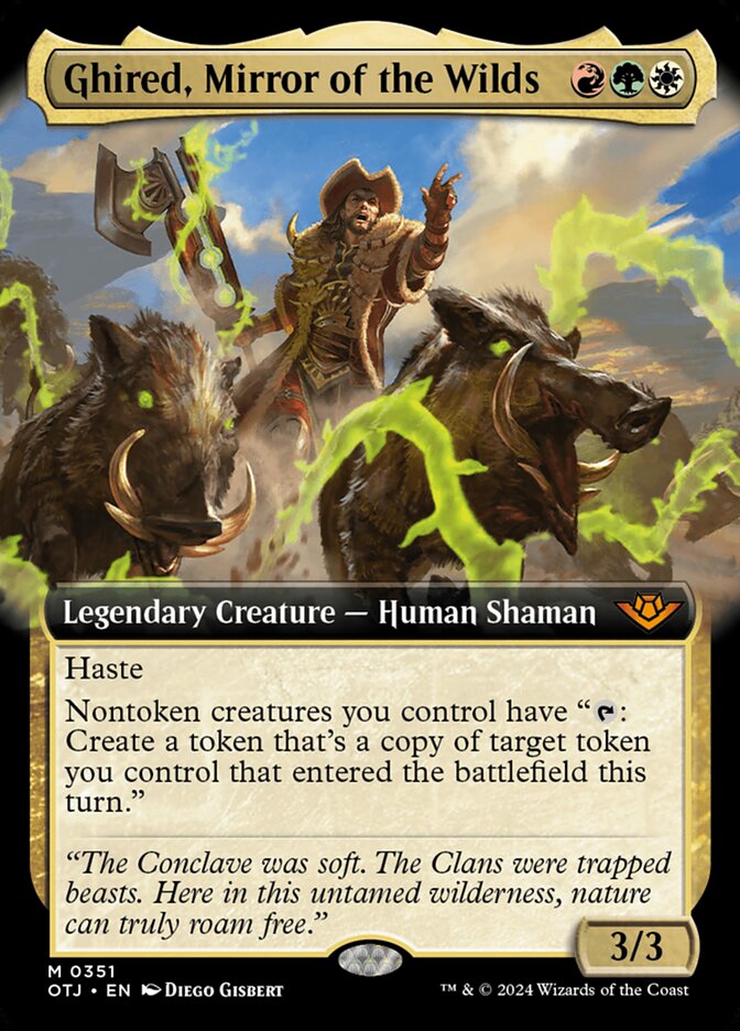 Ghired, Mirror of the Wilds card image
