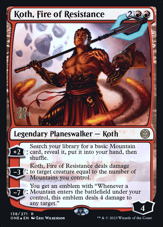 Koth, Fire of Resistance card image