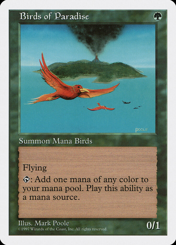 Birds of Paradise card image