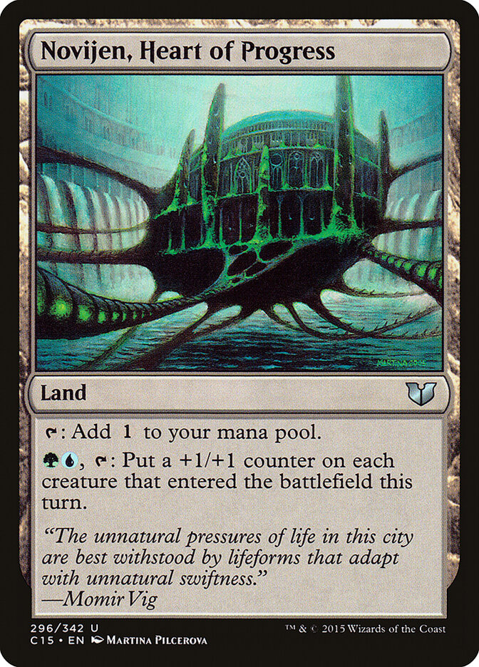 Novijen, Heart of Progress card image