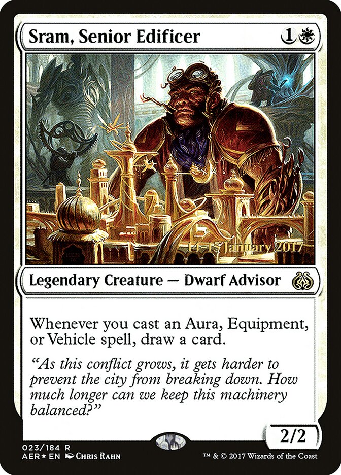 Sram, Senior Edificer card image