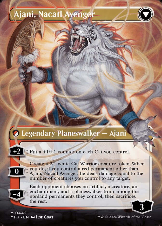 Ajani, Nacatl Pariah // Ajani, Nacatl Avenger card image