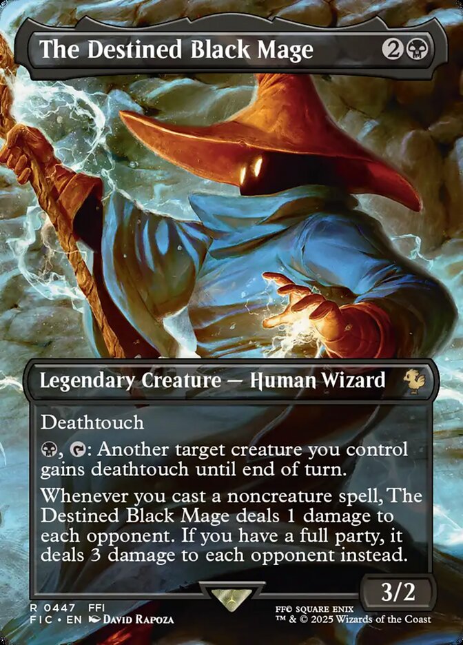 The Destined Black Mage card image