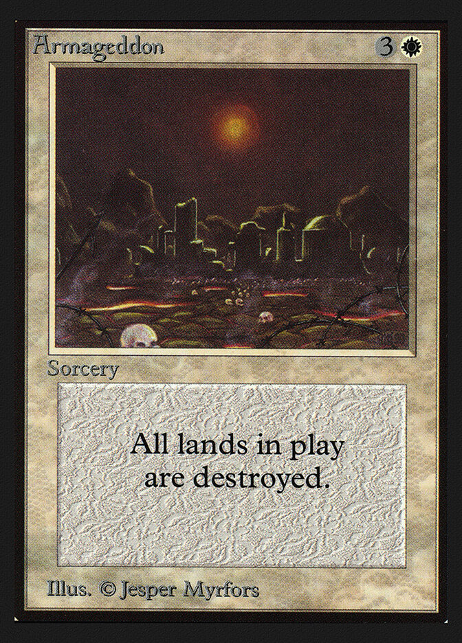 Armageddon card image