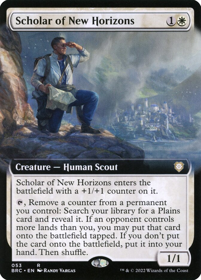 Scholar of New Horizons card image