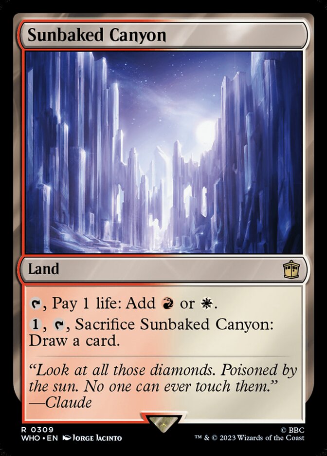 Sunbaked Canyon card image