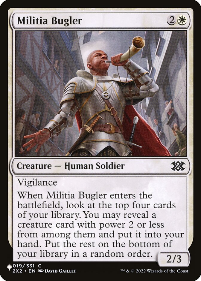 Militia Bugler card image