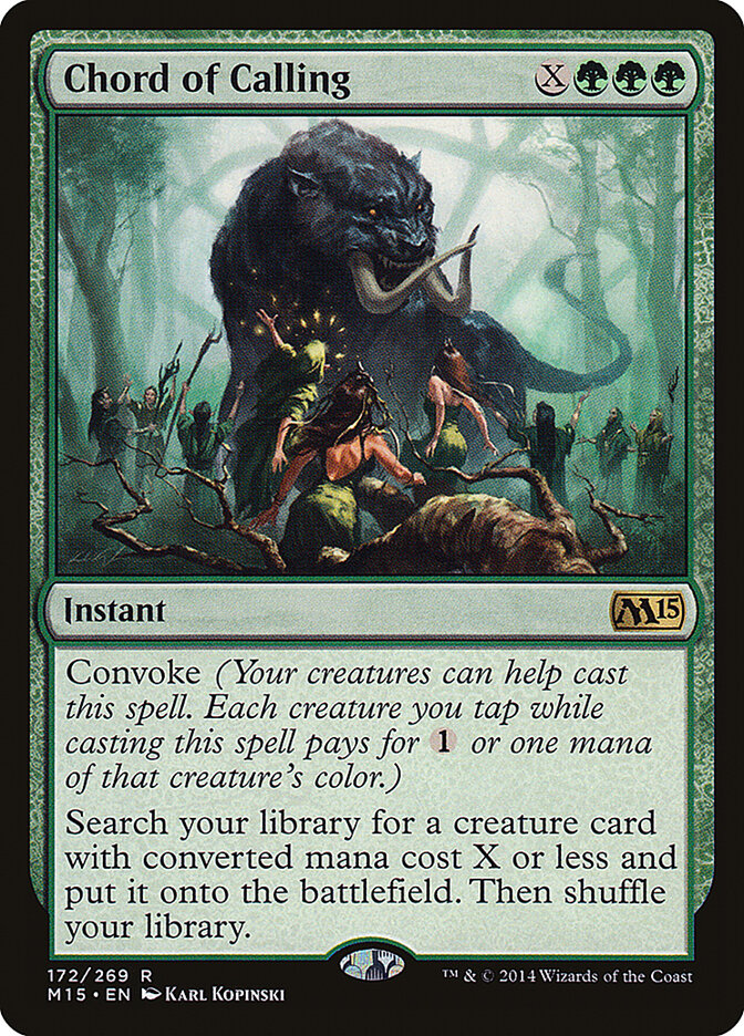 Chord of Calling card image