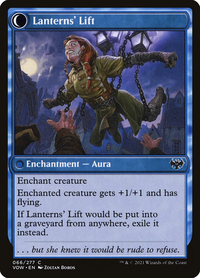 Lantern Bearer // Lanterns' Lift card image