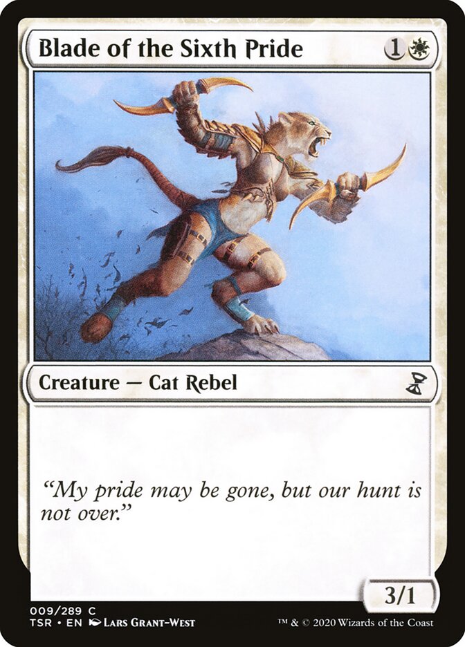 Blade of the Sixth Pride card image