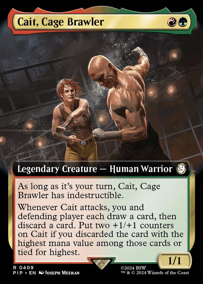 Cait, Cage Brawler card image