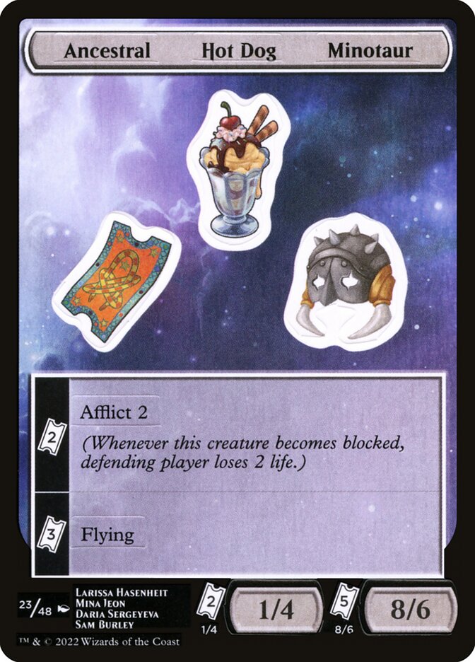 Ancestral Hot Dog Minotaur card image