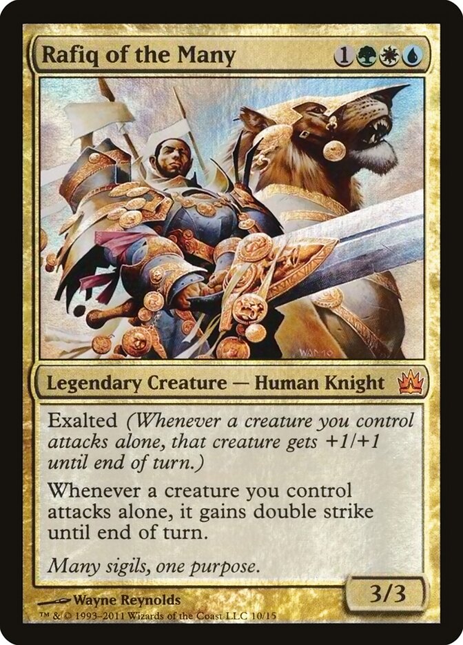 Rafiq of the Many card image