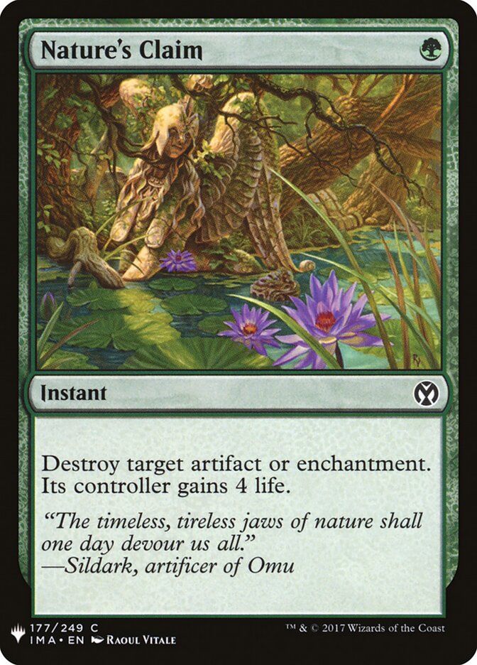 Nature's Claim card image