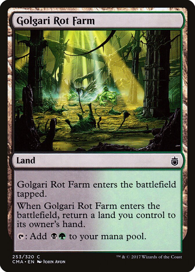 Golgari Rot Farm card image