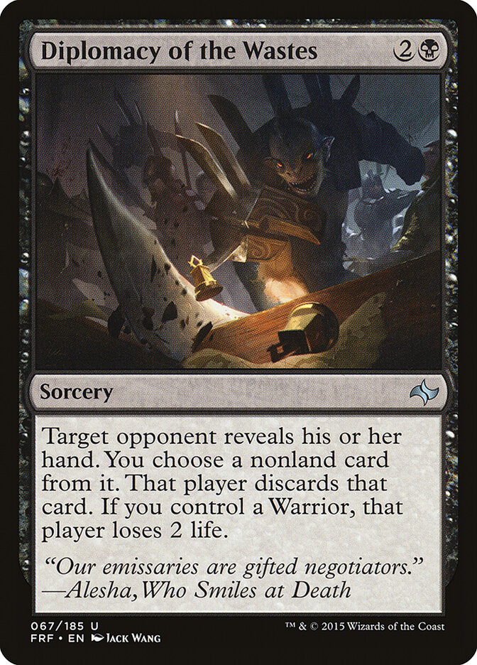 Diplomacy of the Wastes card image