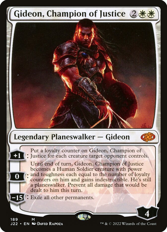 Gideon, Champion of Justice card image