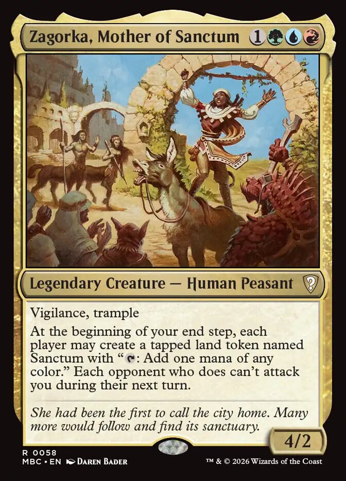 Zagorka, Mother of Sanctum card image