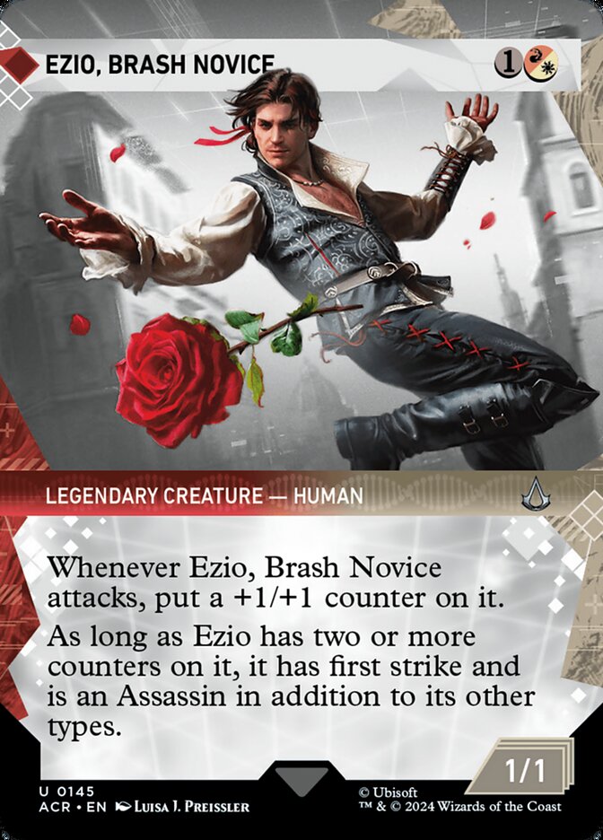 Ezio, Brash Novice card image