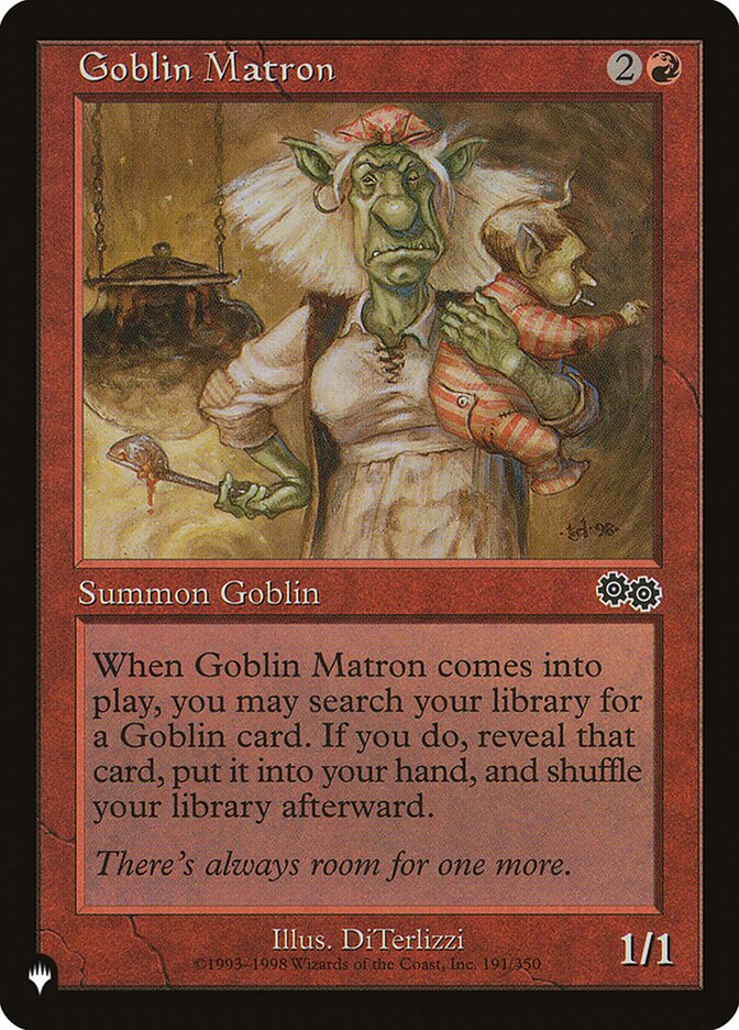 Goblin Matron card image