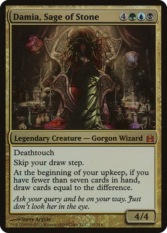 Damia, Sage of Stone card image