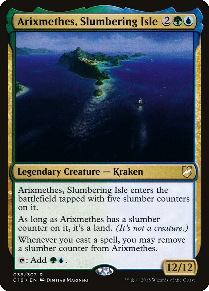 Arixmethes, Slumbering Isle card image