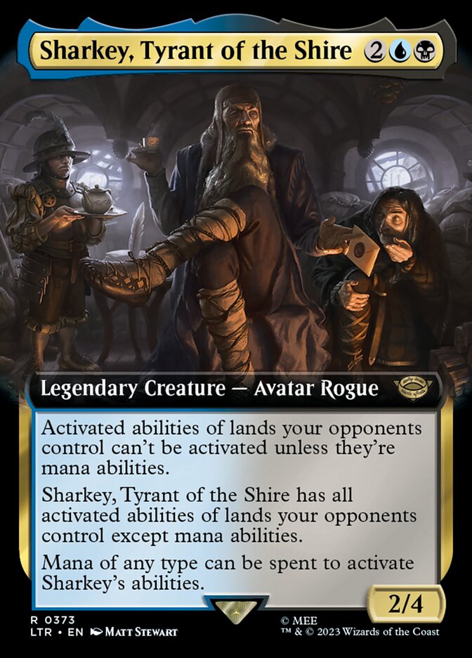Sharkey, Tyrant of the Shire card image