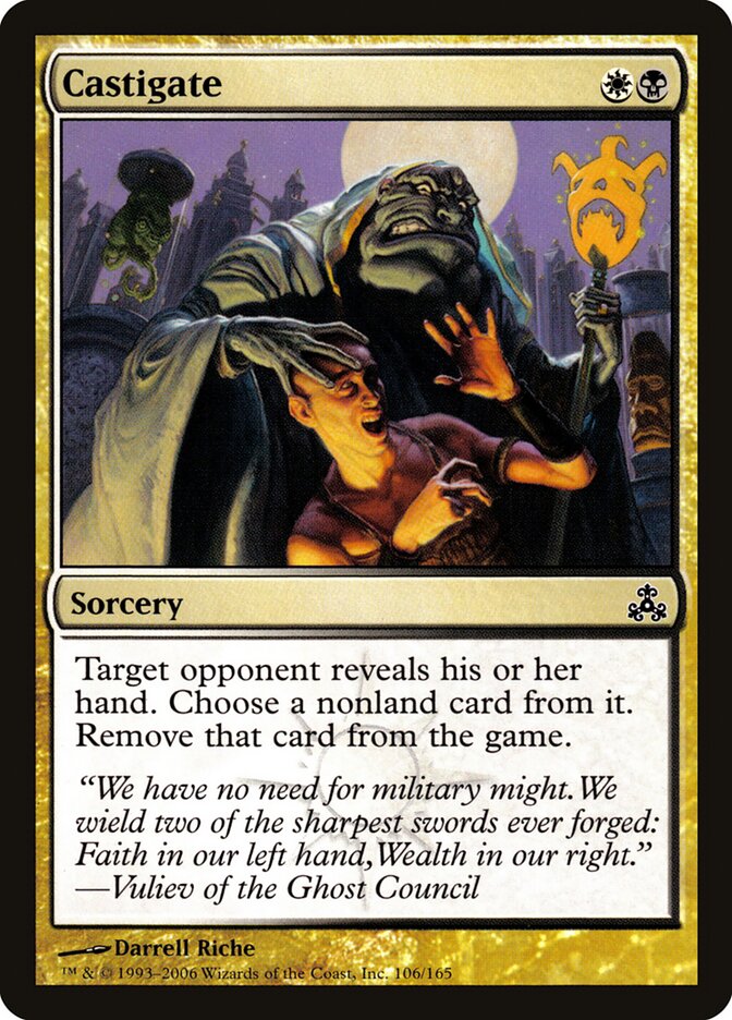 Castigate card image