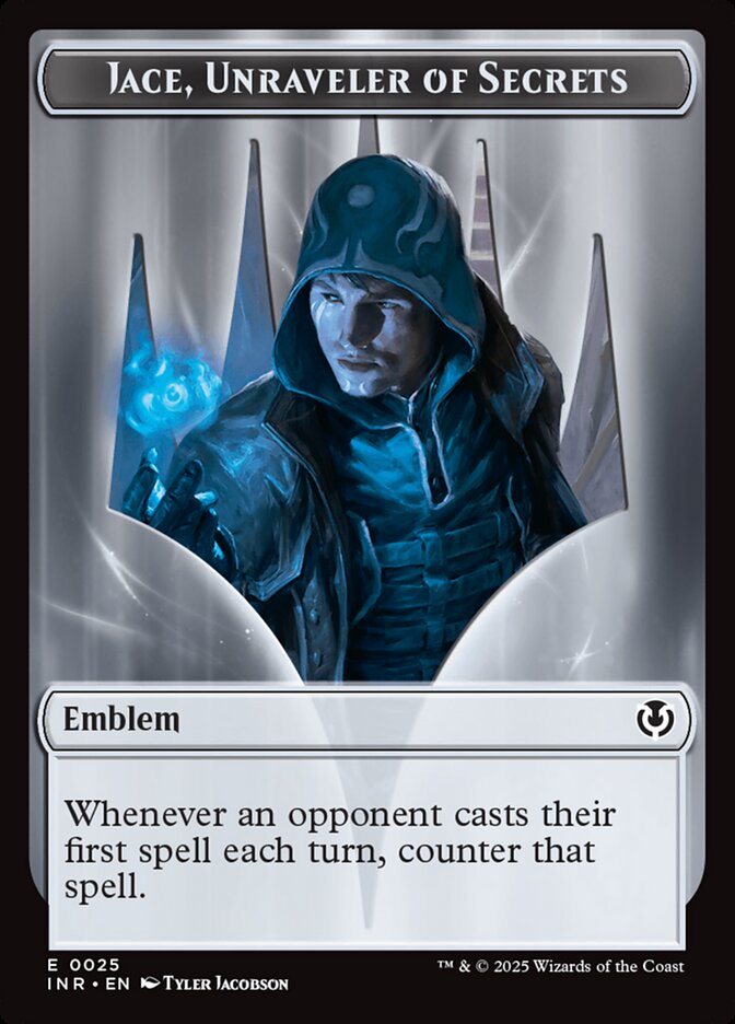 Jace, Unraveler of Secrets Emblem card image