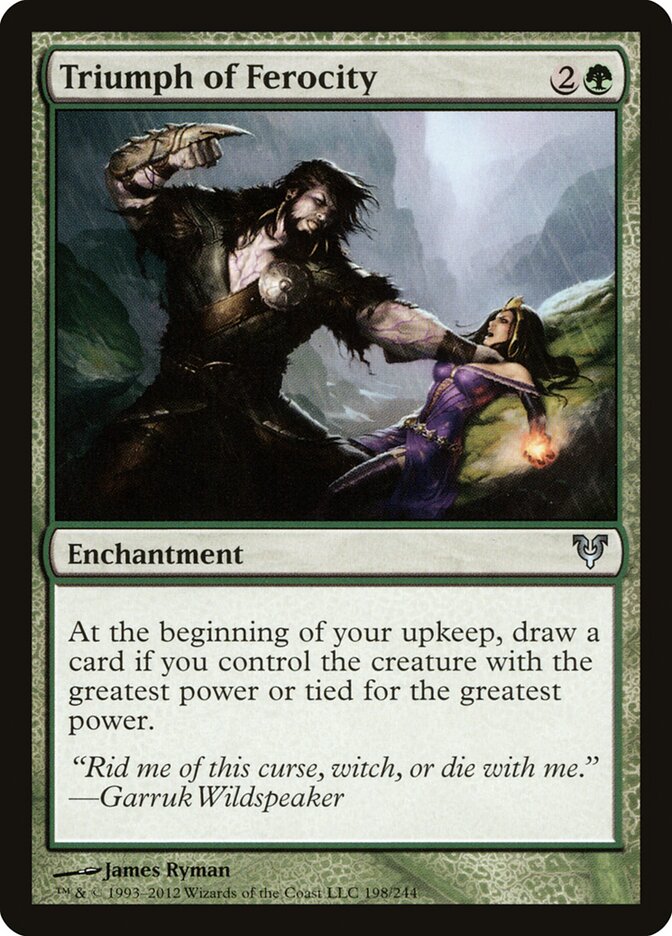 Triumph of Ferocity card image