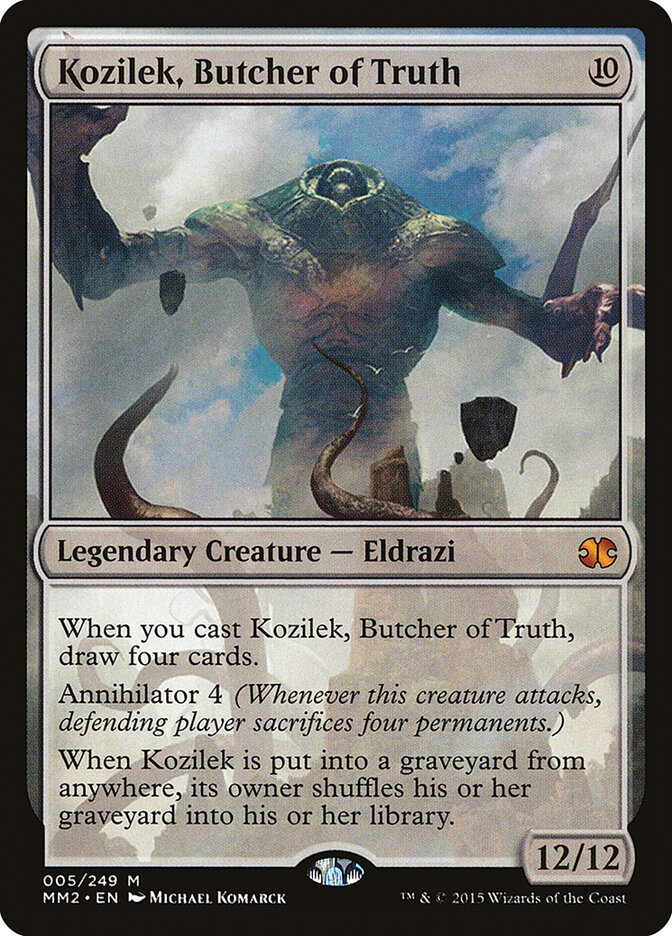 Kozilek, Butcher of Truth card image