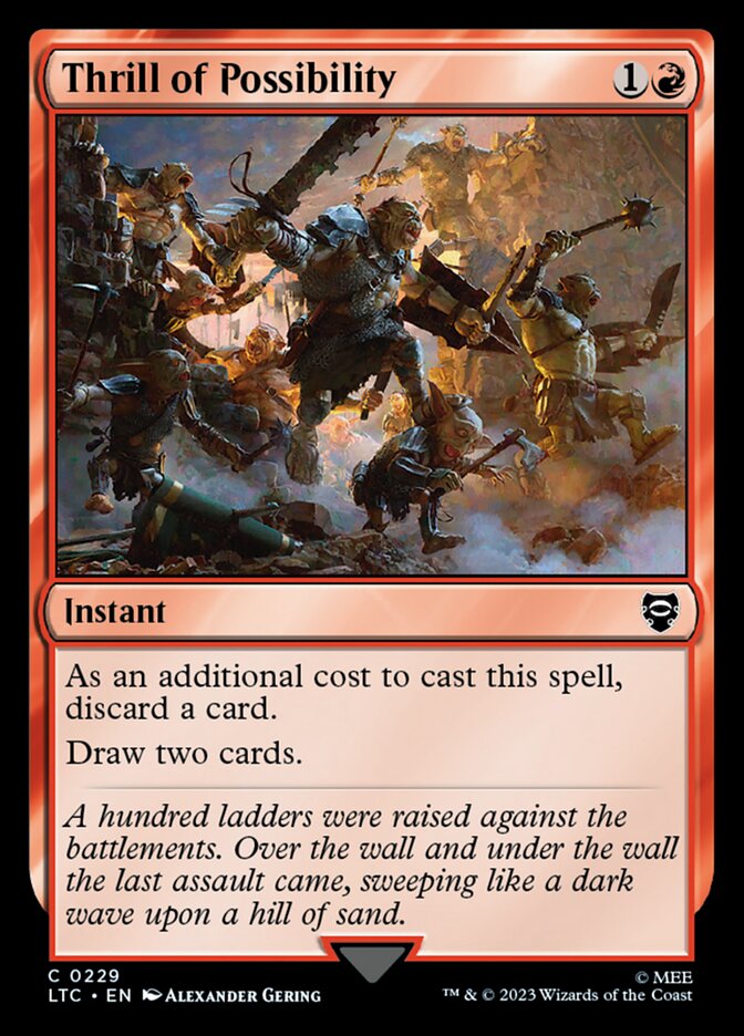 Thrill of Possibility card image