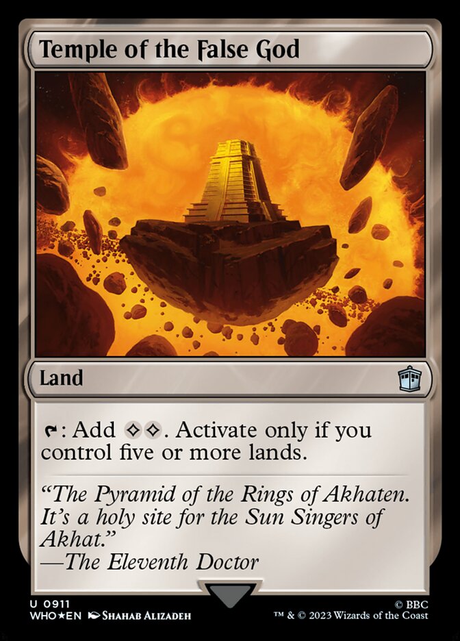 Temple of the False God card image