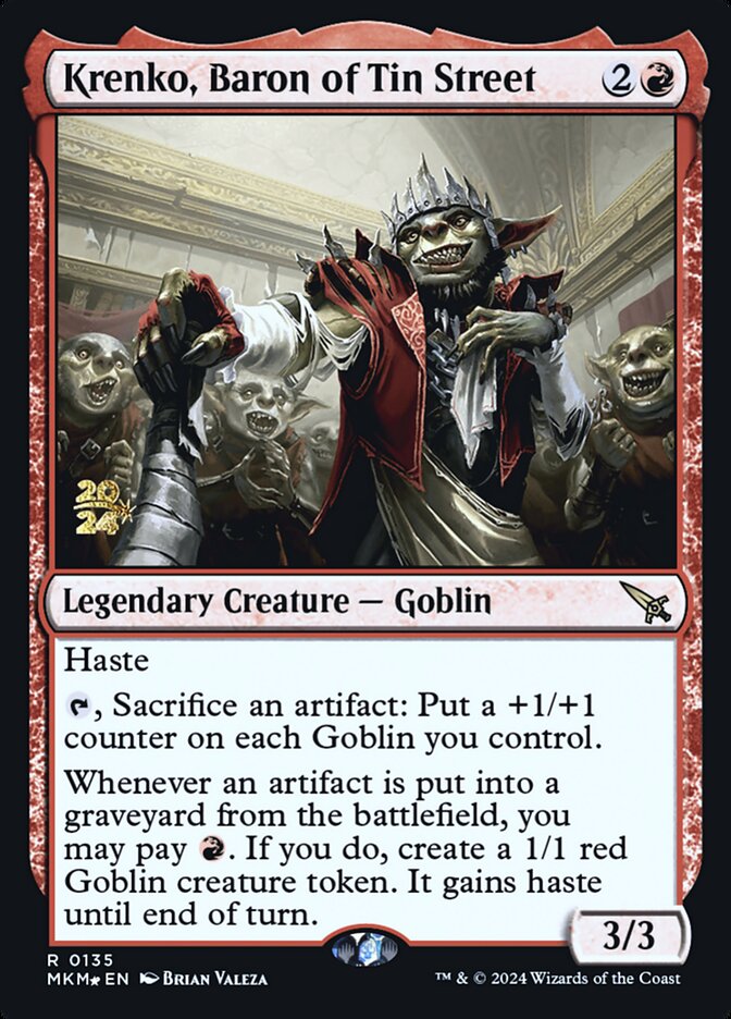 Krenko, Baron of Tin Street card image