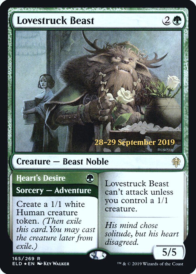 Lovestruck Beast // Heart's Desire card image