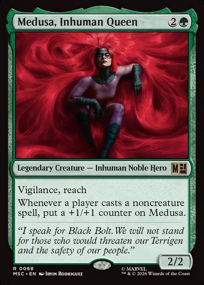 Medusa, Inhuman Queen card image