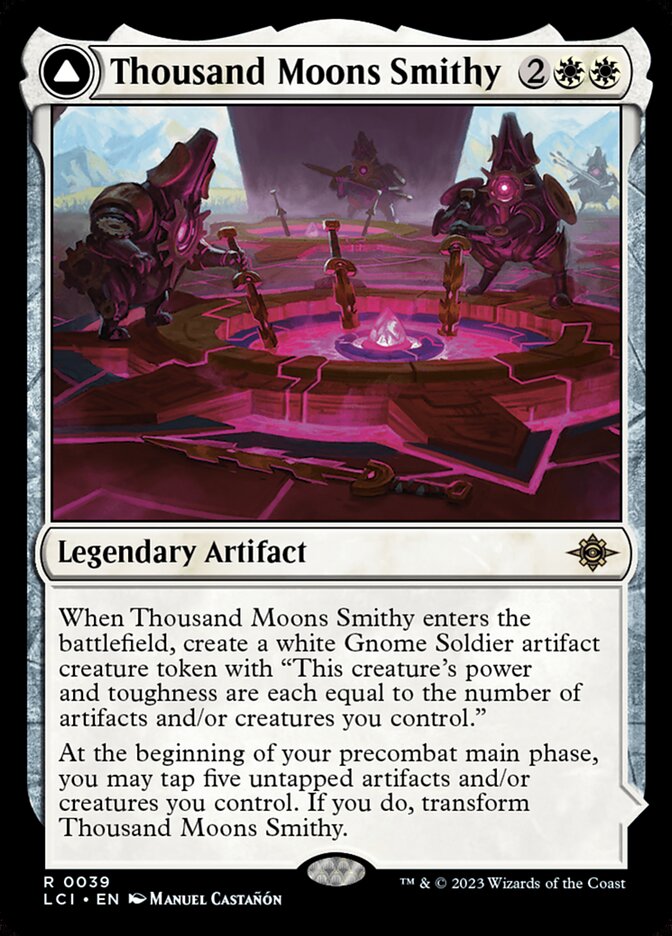 Thousand Moons Smithy // Barracks of the Thousand card image