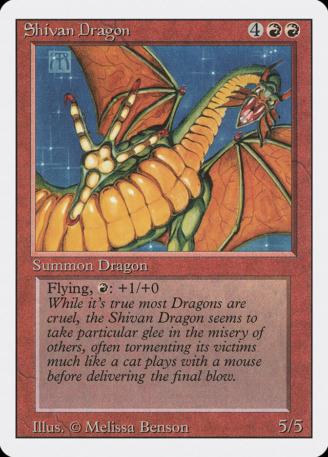 Shivan Dragon card image
