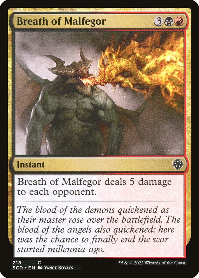 Breath of Malfegor card image