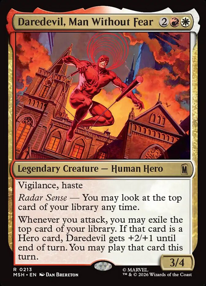 Daredevil, Man Without Fear card image