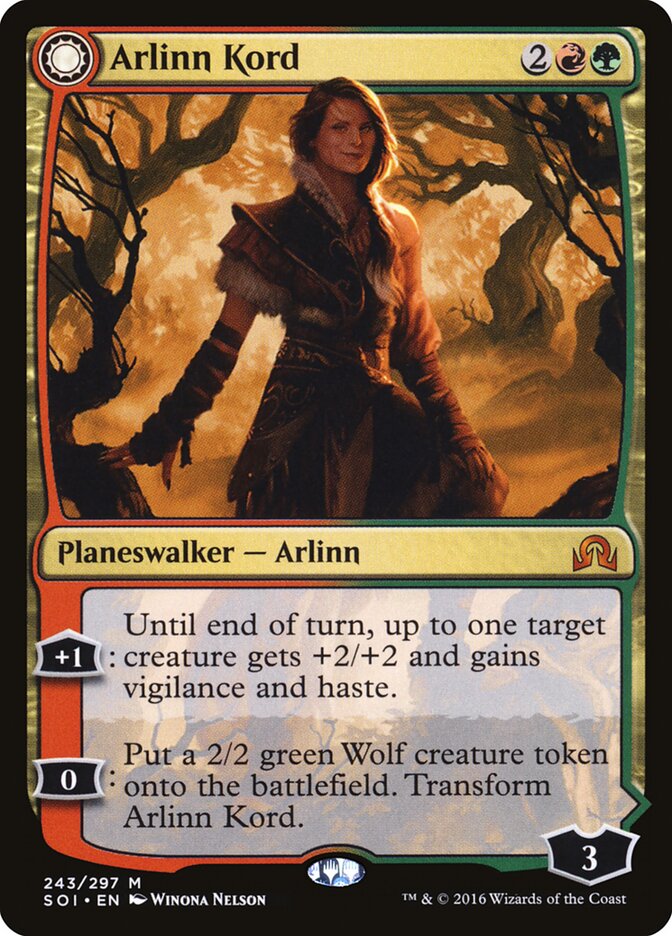 Arlinn Kord // Arlinn, Embraced by the Moon card image