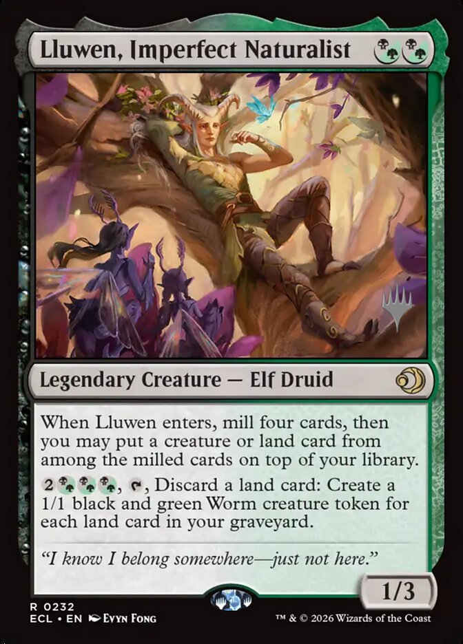 Lluwen, Imperfect Naturalist card image