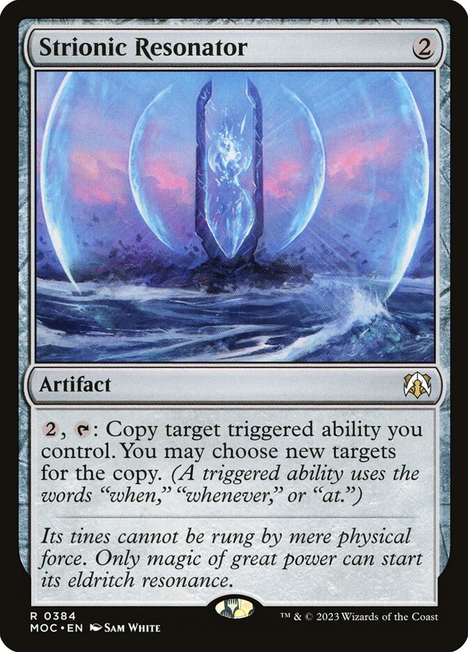 Strionic Resonator card image