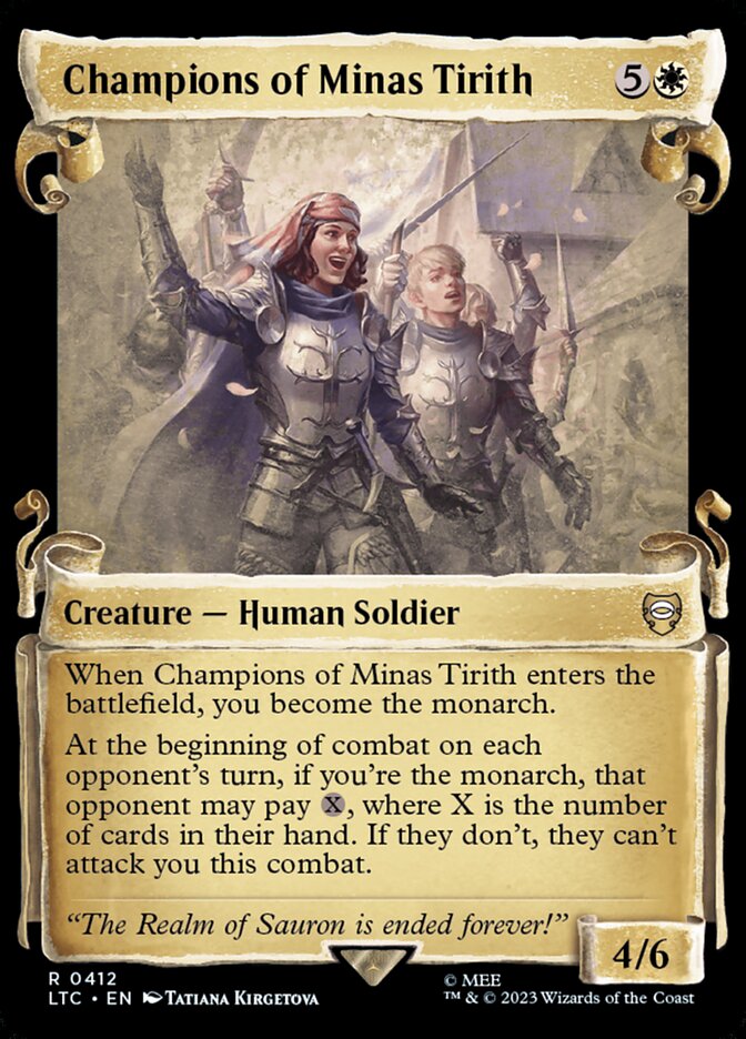 Champions of Minas Tirith card image