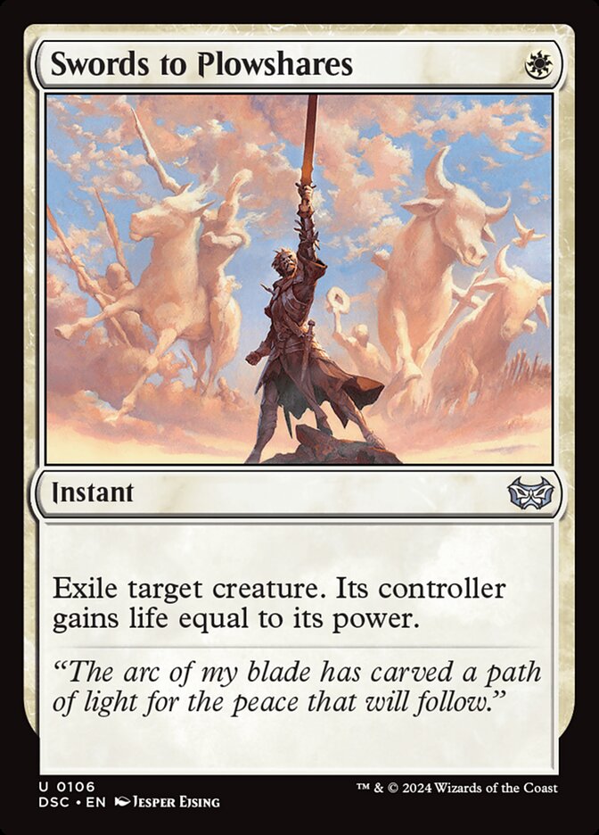 Swords to Plowshares card image